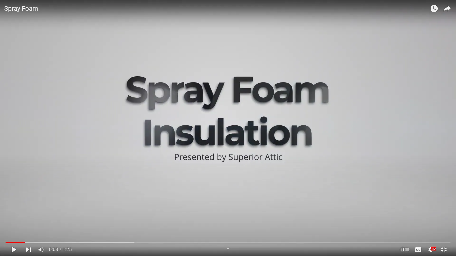 Spray Foam Insulation Dallas Superior Attic